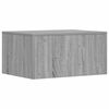 vidaXL Wall-Mounted Desk Grey Sonoma 60 x 45 x 30 cm Engineered Wood
