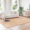 vidaXL Shaggy Rug High Pile NAVARRA Beige 200x290 cm Polyester