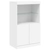 vidaXL Sideboards with LED Lights 3 pcs White Engineered Wood