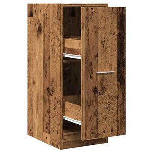 vidaXL Apothecary Cabinet Old Wood 30x41x77,5 cm Engineered Wood