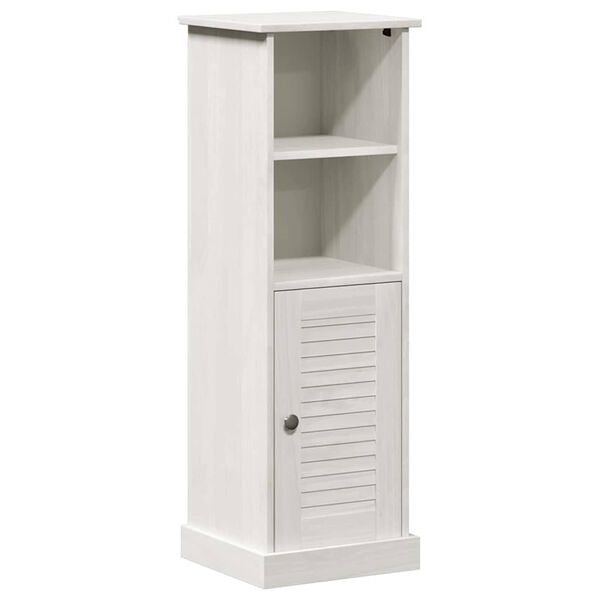 vidaXL Bathroom Cabinet VIGO White and Antique White 37 x 34 x 110 cm