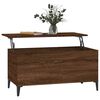 vidaXL Coffee Table Brown Oak 90x44.5x45 cm Engineered Wood