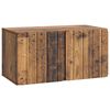 vidaXL Wall-Mounted TV Cabinet 59.5 x 31 x 30 cm Old Wood