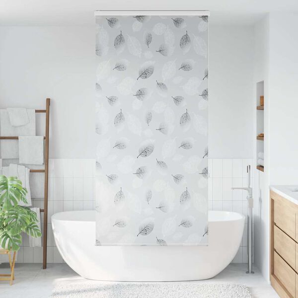 vidaXL Shower Roller Blind with Cassette 110x240 cm Fabric Width 106 cm