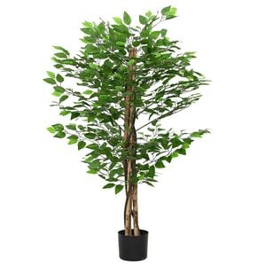 vidaXL Artificial Ficus Plant 788 Leaves 120 cm Green