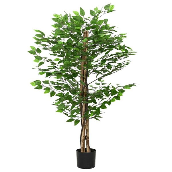 vidaXL Artificial Ficus Plant 788 Leaves 120 cm Green