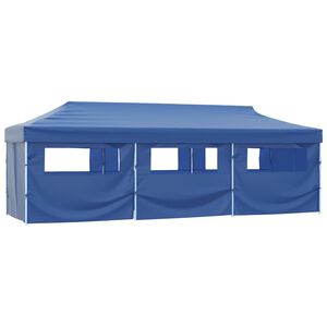 vidaXL Partytent | Blue | 600D oxford with PVC coating, powder-coated steel