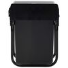 vidaXL Kitchen Cupboard Pull-out Dustbin Soft-Close 20 L