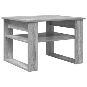 vidaXL Coffee Table Grey Sonoma 64 x 54 x 44 cm Engineered Wood