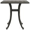 vidaXL Garden Table Bronze 53x53x53 cm Cast Aluminium