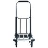 vidaXL Foldable Transport Trolley 150 kg Aluminium Sliver