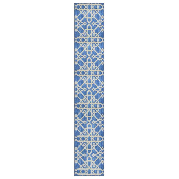 vidaXL Carpet Runner Blue 80x500 cm