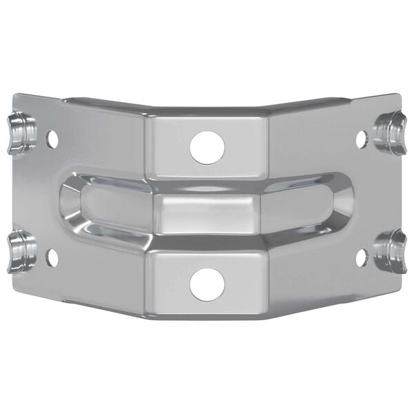 vidaXL Bracket 212 pcs Zinc-coated 106 x 55 x 1.5mm Steel