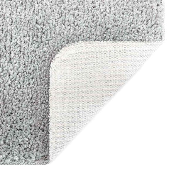 vidaXL Anti-slip Bath Mat Grey 70 x 120 cm PP