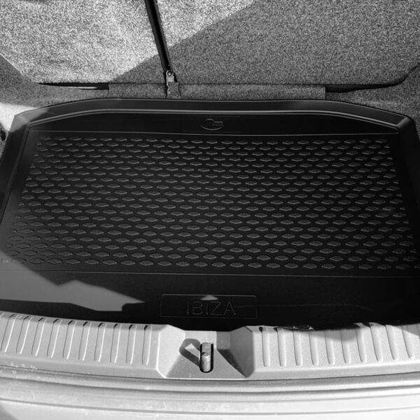 vidaXL Car Boot Mat for Seat IBIZA (2017-) - Lower Floor Rubber