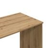 vidaXL Desk Artisan Oak 102x50x76 cm Engineered Wood