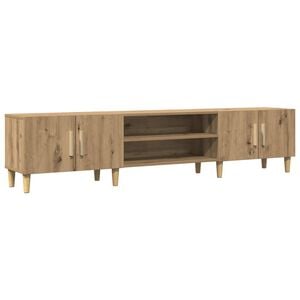 vidaXL TV Cabinet Artisan Oak 180x31.5x40 cm Engineered Wood