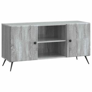 vidaXL TV Cabinet Grey Sonoma 102 x 34.5 x 50 cm Engineered Wood