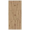 vidaXL Storage Bed Frame Artisan Oak 70 x 190 cm Engineered Wood