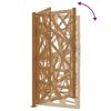 vidaXL Garden Gate 100x175 cm Weathering Steel Light Design