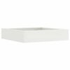 vidaXL Lawn Edging 6 pcs White 60 x 60 x 13 cm Steel