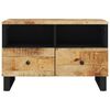 vidaXL TV Cabinet 70x33x46cm Solid Wood Mango