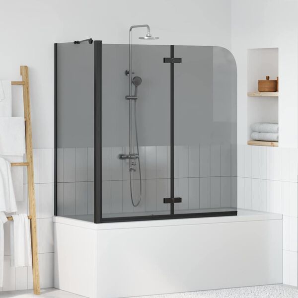 vidaXL Shower Enclosure Manual Black 120 x 68 x 130 cm