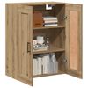 vidaXL Wall Mounted Cabinet Artisan Oak 69.5x34x90 cm Engineered Wood