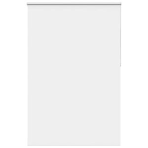 vidaXL Roller Blind Blackout White 165x230 cm Fabric Width 161.6 cm Polyester
