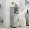 vidaXL Bathroom Cabinet with Storage Concrete Grey 30 x 35 x 95 cm
