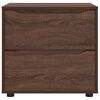 vidaXL Storage Cabinet Brown Oak 60 x 48 x 57 cm Engineered Wood