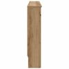 vidaXL Radiator Cover Artisan Oak 112 x 19 x 81.5 cm Engineered Wood