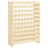 vidaXL Wine Rack 83x29x112 cm Solid Wood Pine