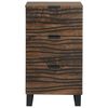 vidaXL Sideboard with Drawer Brown 40 x 33 x 75 cm Solid mango wood