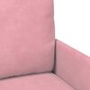 vidaXL Sofa Sets with Cushion 3 pcs Pink 115 x 56 x 80 cm Plywood