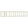 vidaXL Chicken Cage 1.5x9x1.5 m Impregnated Pinewood