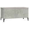 vidaXL Coffee Table Concrete Grey 90x44.5x45 cm Engineered Wood