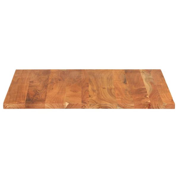 vidaXL Table Top 70x70x3.8 cm Square Solid Wood Acacia