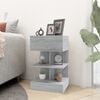 vidaXL Bedside Cabinets 2 pcs Grey Sonoma 40x35x65 cm Engineered Wood