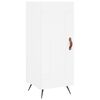 vidaXL Highboard White 34.5x34x180 cm Engineered Wood