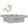 vidaXL Coffee Table Grey Sonoma 90x90x28 cm Engineered Wood