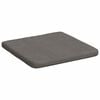 vidaXL Seat Cushions 4 pcs Light Grey 40 x 40 x 3 cm Corduroy Fabric