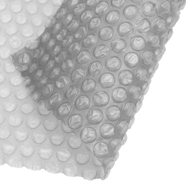 vidaXL Floating PE Solar Pool Film 381 cm Grey