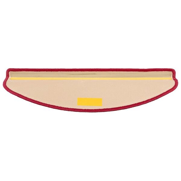 vidaXL Stair Mats Self-adhesive 5 pcs 65x21x4 cm Red