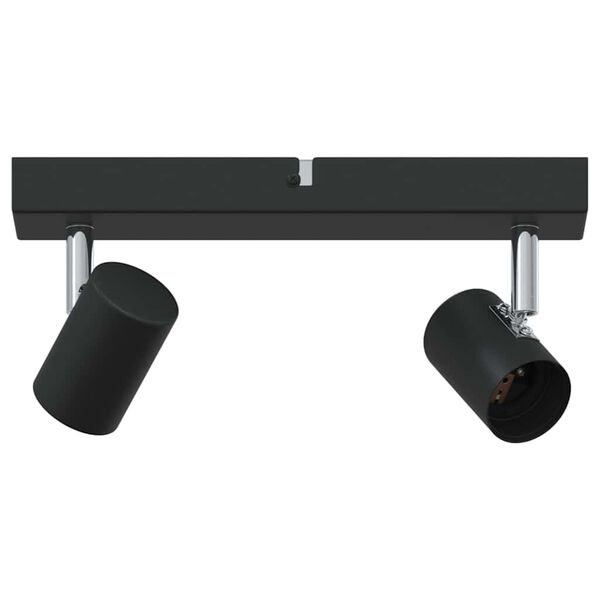 vidaXL Ceiling Spotlight Black 26 x 6.5 x 11.5 cm Metal