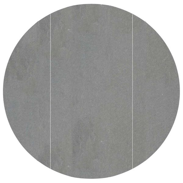 vidaXL Pool Ground Cloth Light Grey &Oslash;306 cm Polyester Geotextile