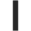 vidaXL Bookcase Black 100x33x187.5 cm Engineered Wood
