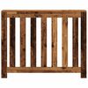 vidaXL Radiator Cover Old Wood 104x20x82 cm Engineered Wood