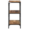 vidaXL Book Cabinet Old wood 40 x 33 x 70.5 cm Engineered wood