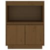 vidaXL Sideboard Honey Brown 60x34x75 cm Solid Wood Pine